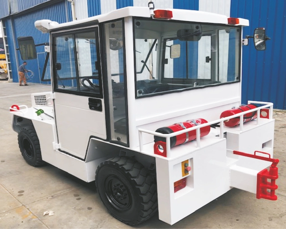 Tractor remolcador con motor reconstruido