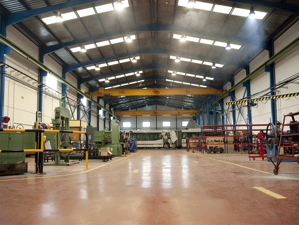 Panorámica del taller, zona D