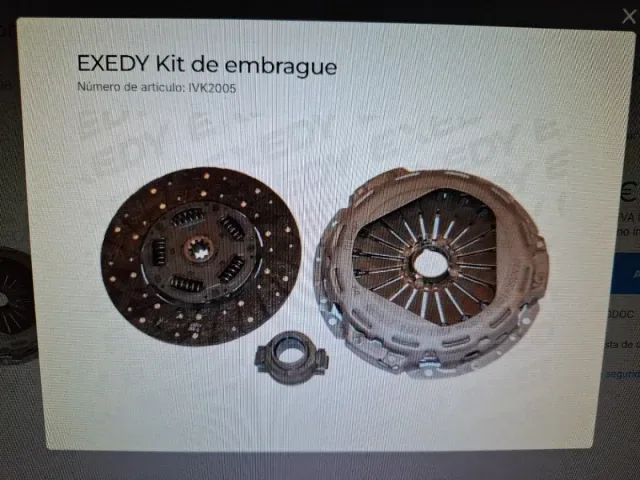 Kit Embrague iveco daily 280mm 10 dientes